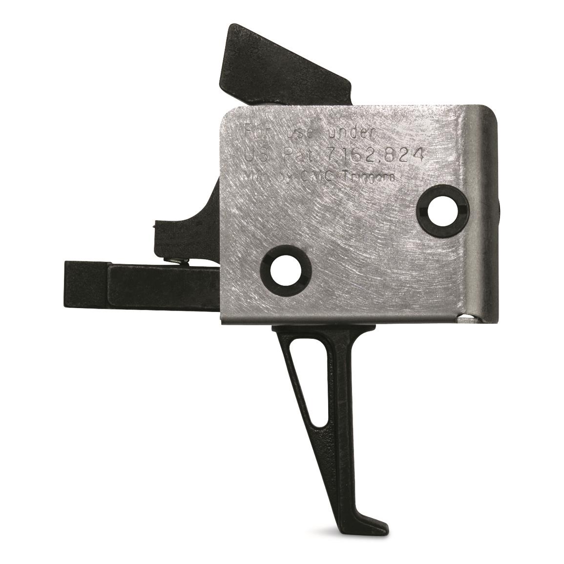 CMC AR-15/AR-10 Drop-in Flat Trigger, Single-stage, .154" Small Pin