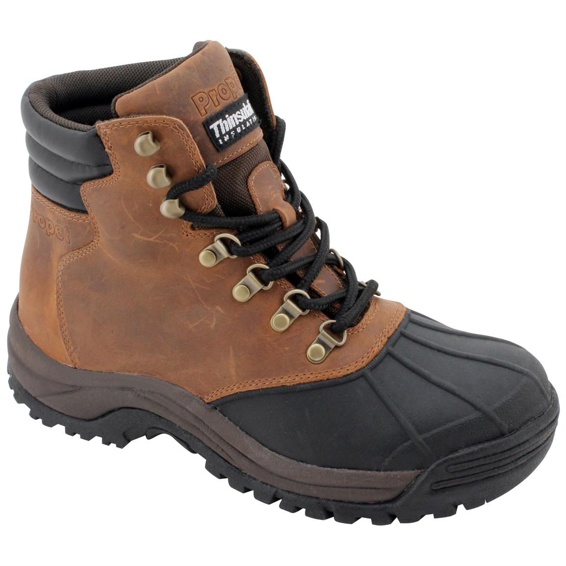 Men's Propet® Blizzard Waterproof Insulated Mid Boots 234503, Winter & Snow Boots at Sportsman