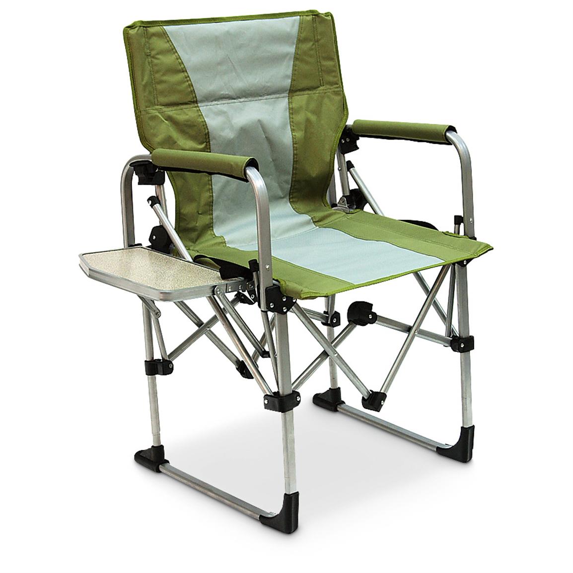 MAC Sports® Portable Director's Chair, Green - 234570, Camping Chairs