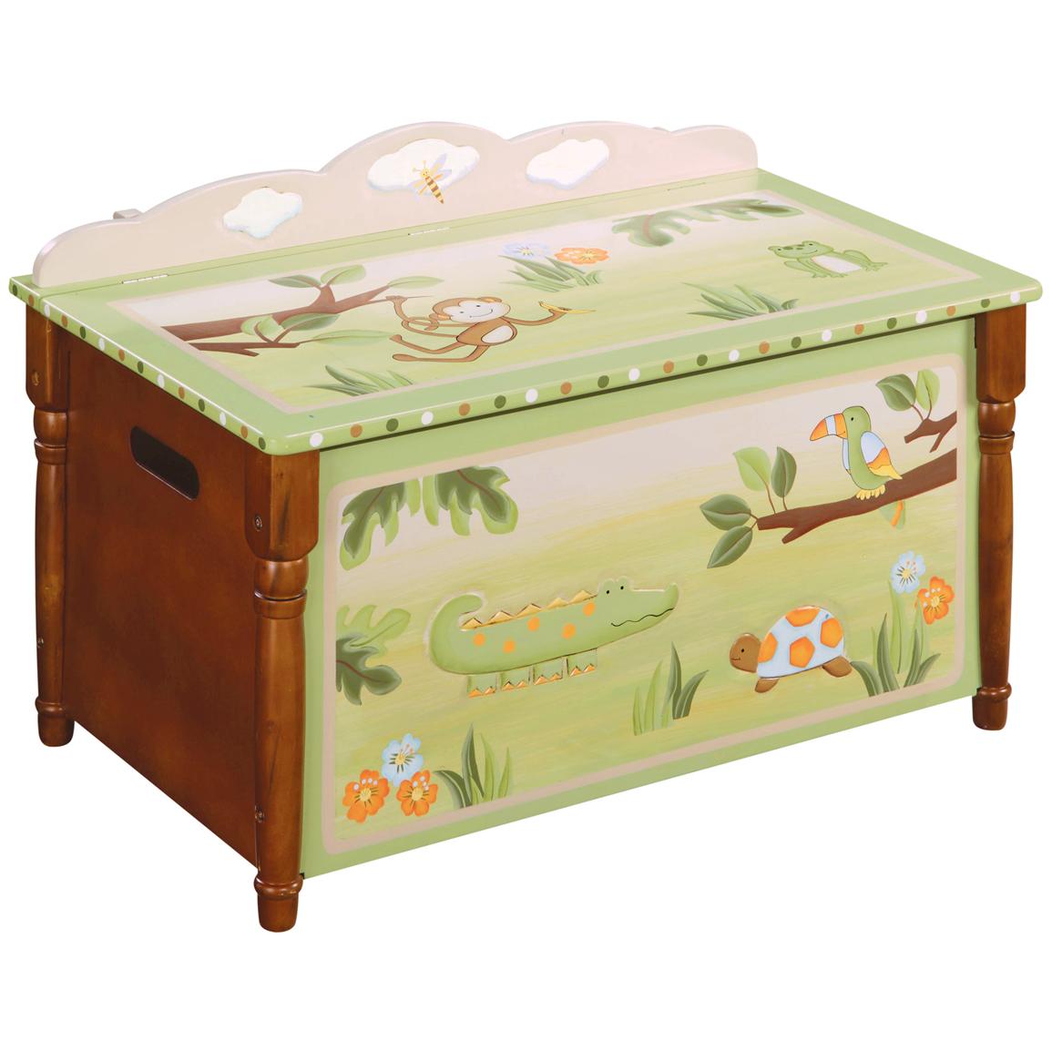 Guidecraft® Papagayo Toy Box - 234975, Kid's Furniture at Sportsman's Guide