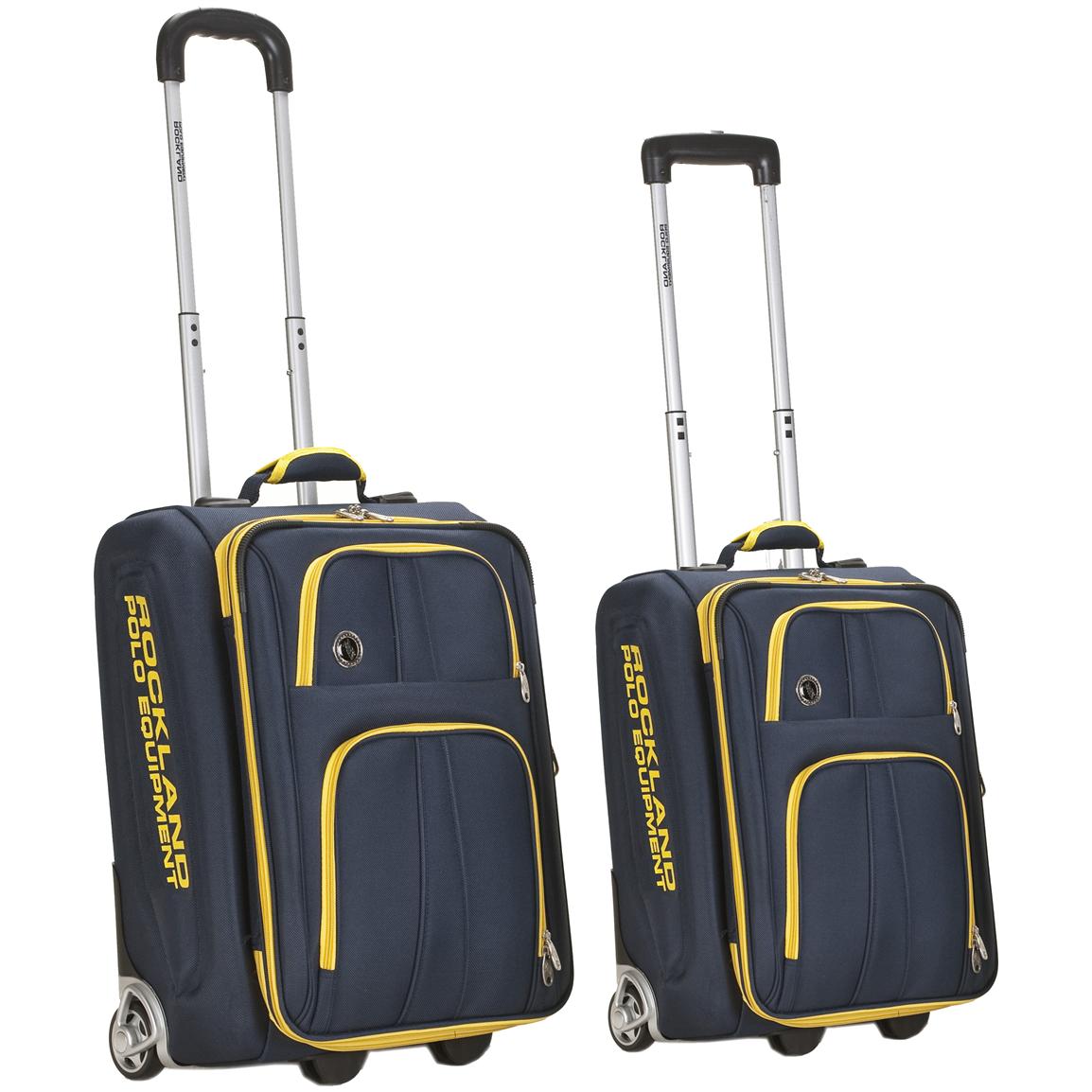 Rockland® Polo Equipment 2 Pc. Rolling Luggage Set 235004, at