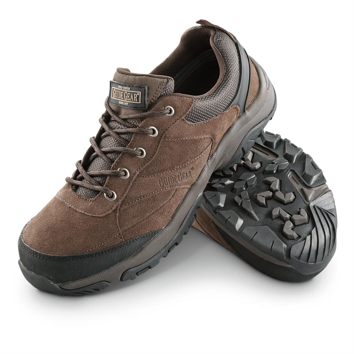 Men's Guide Gear® True Trail Waterproof Shoes, Brown - 235345, Hiking ...