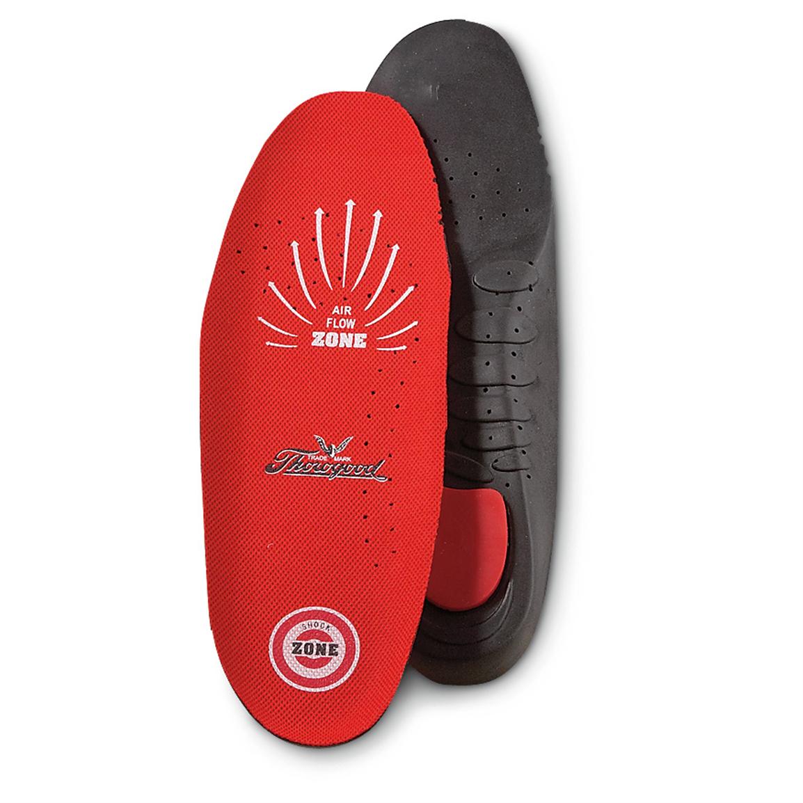 Thorogood Shock Zone Insole - 235475, Boot & Shoe Insoles at Sportsman ...