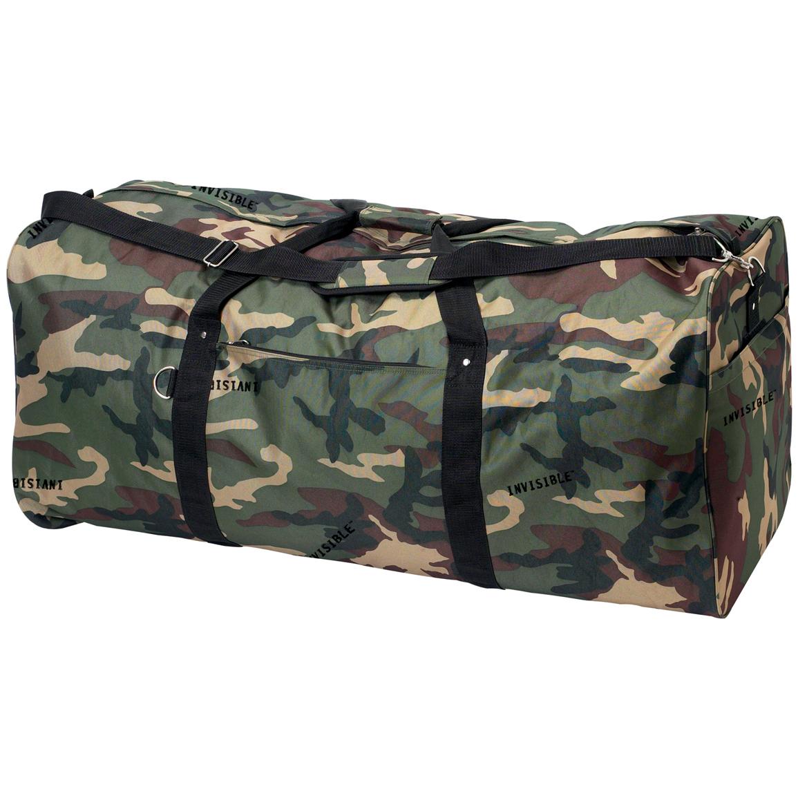 Extreme Pak™ Invisible Pattern Camo Water Repellent 39&quot; Duffel Bag - 235807, at Sportsman&#39;s Guide