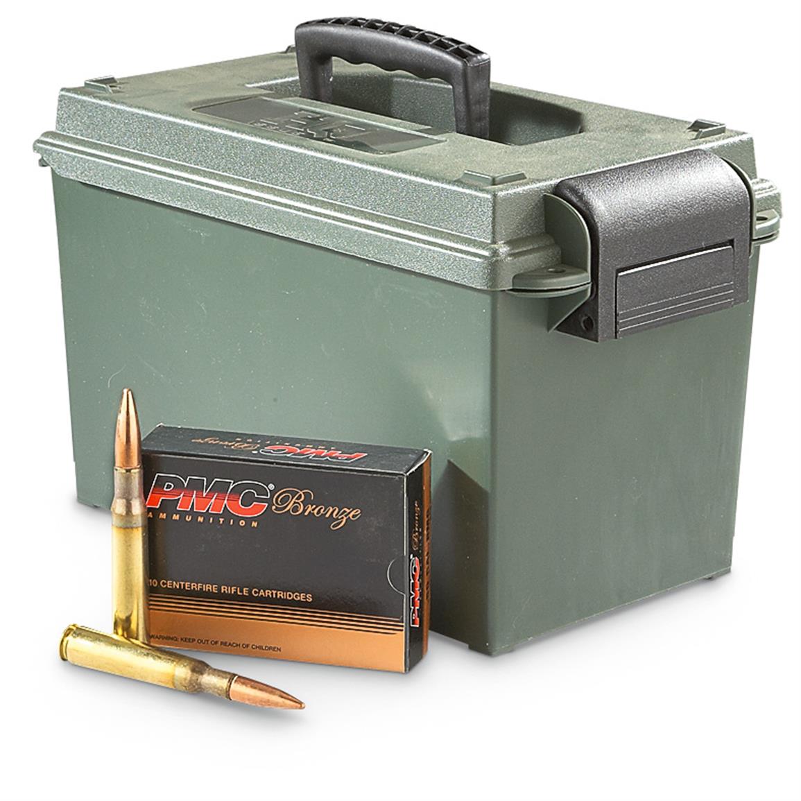 100 rds. PMC; Bronze Line .50 BMG 660 Grain FMJ Boat-Tail Ammo