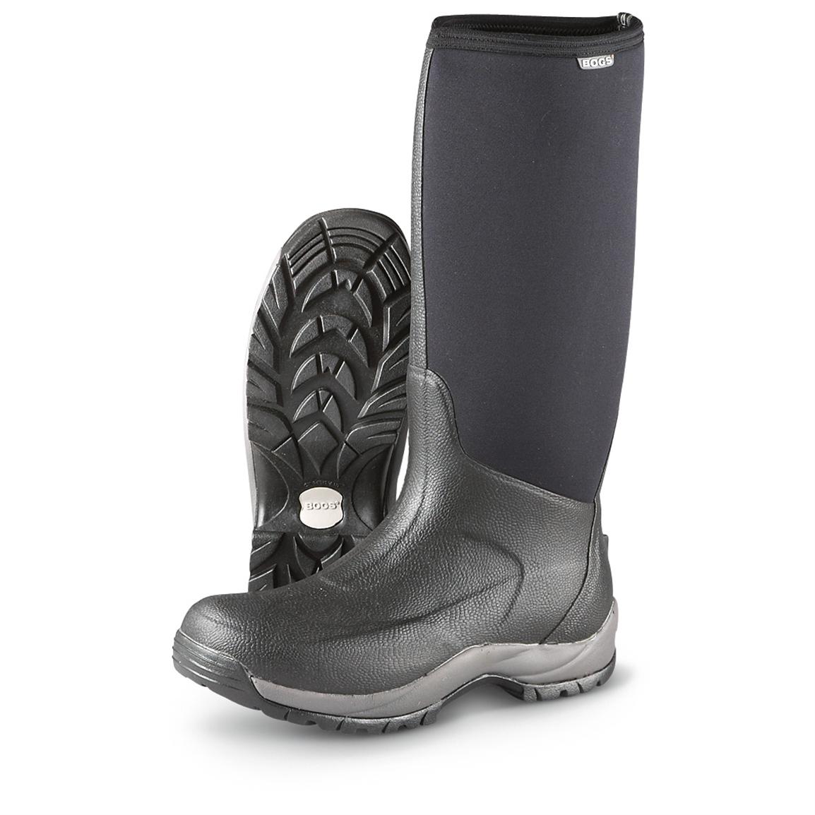 Men&#39;s Bogs® Blaze Boots, Black - 235967, Rubber & Rain Boots at Sportsman&#39;s Guide
