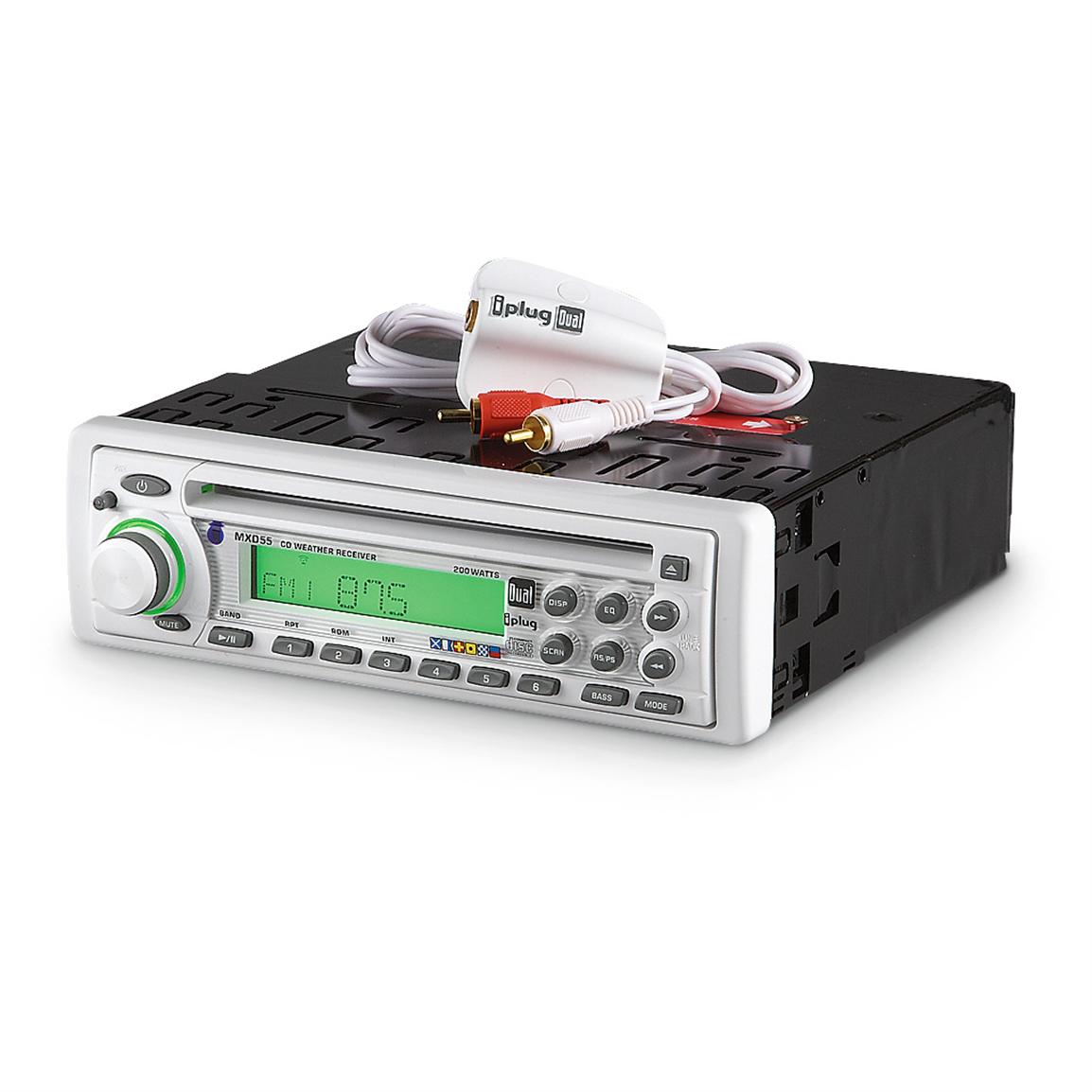 Dual® MXD55 Marine Radio 236177, Marine Stereos & VHF Radios at