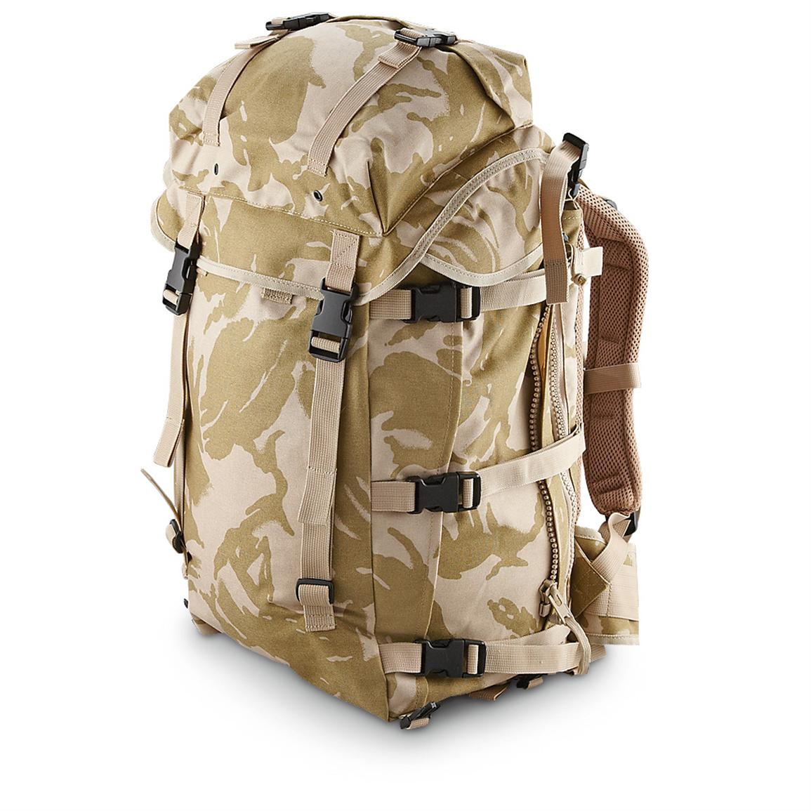 New British Tactical Radio Rucksack, Desert DPM - Rucksacks Backpacks at Guide