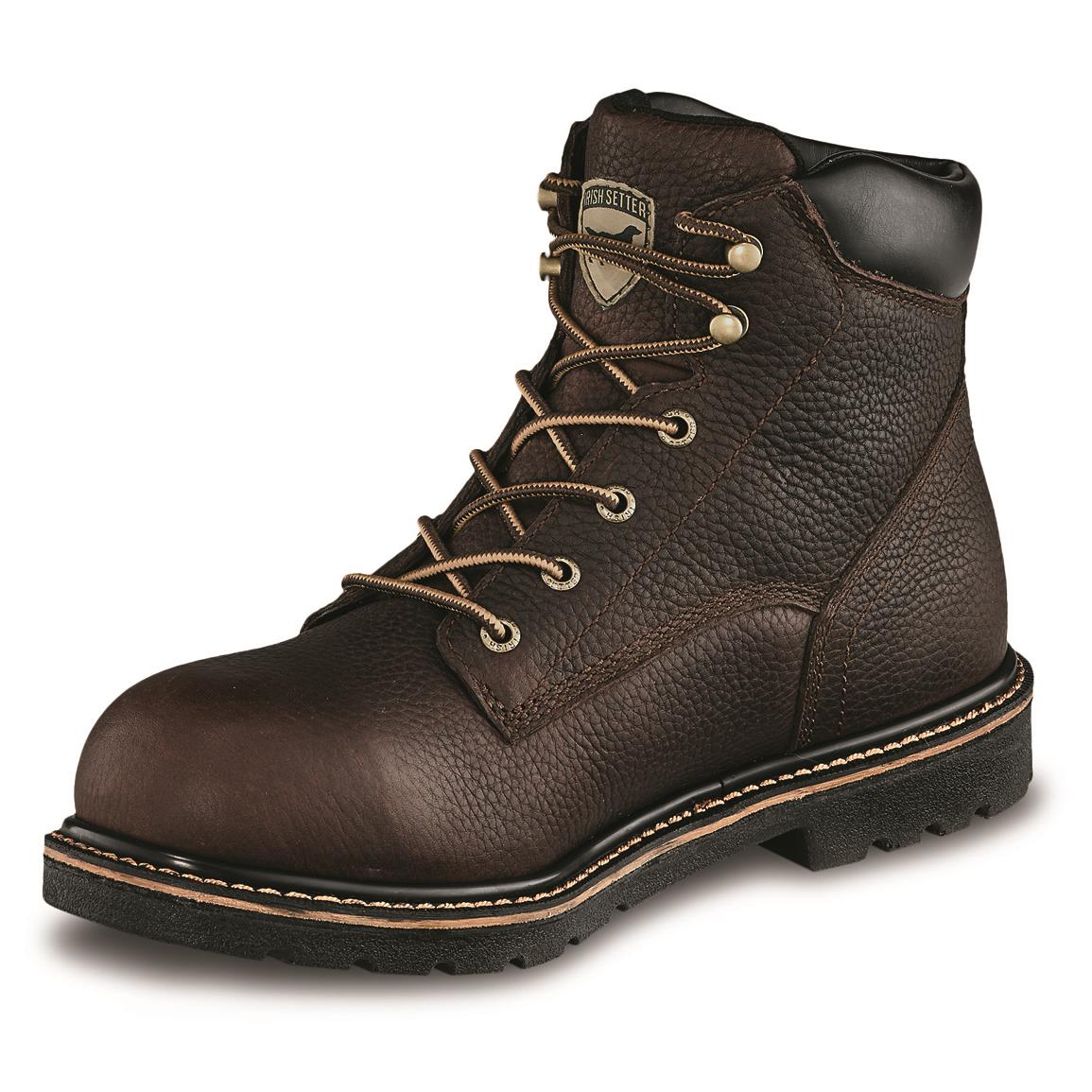 Full Grain Leather Work Boots | Sportsman's Guide
