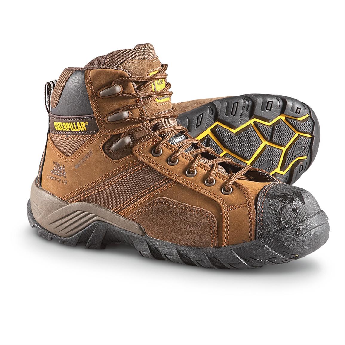 men's argon hi waterproof composite toe work boot