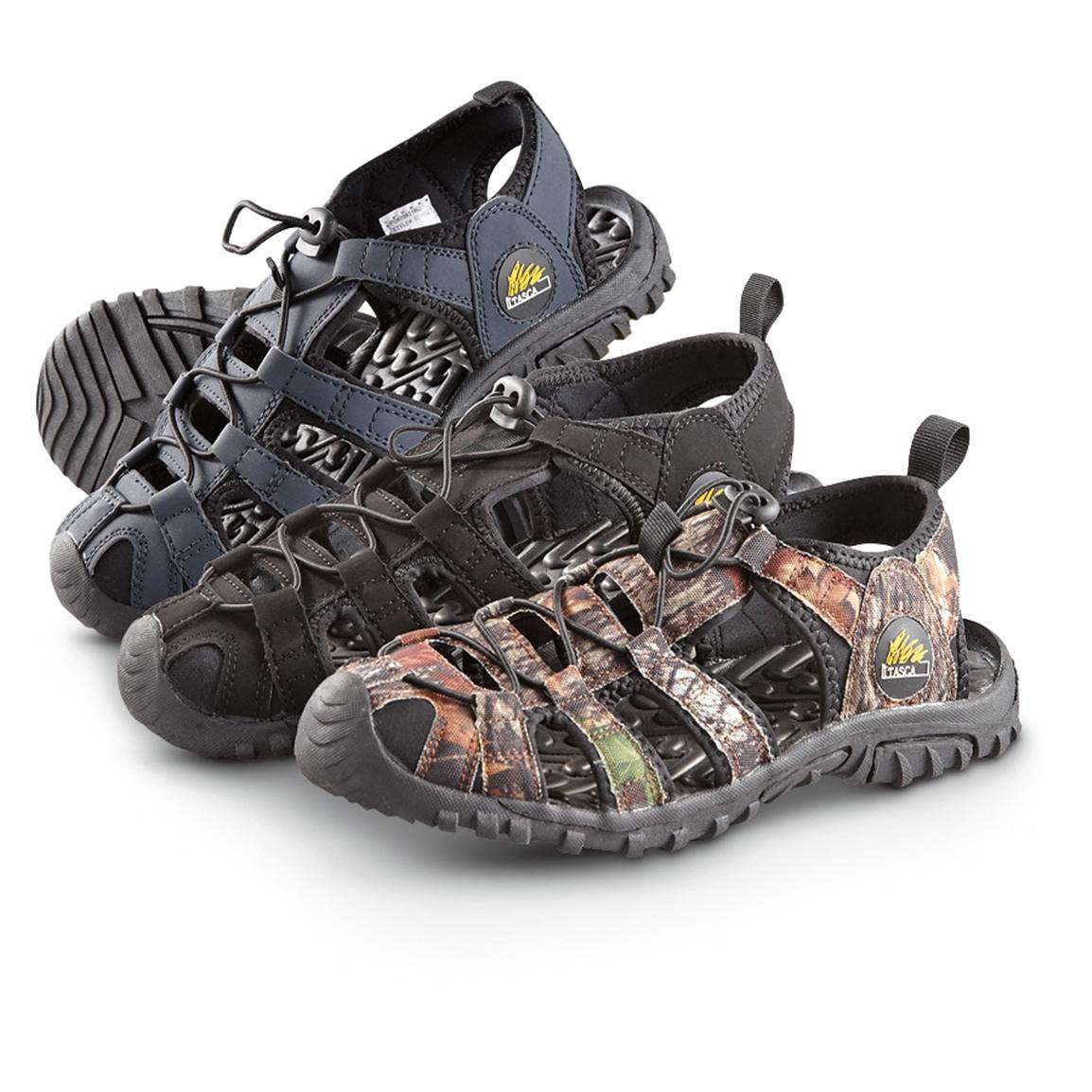 Men's Itasca™ Mississippi River Sandals - 236327, Sandals & Flip Flops ...
