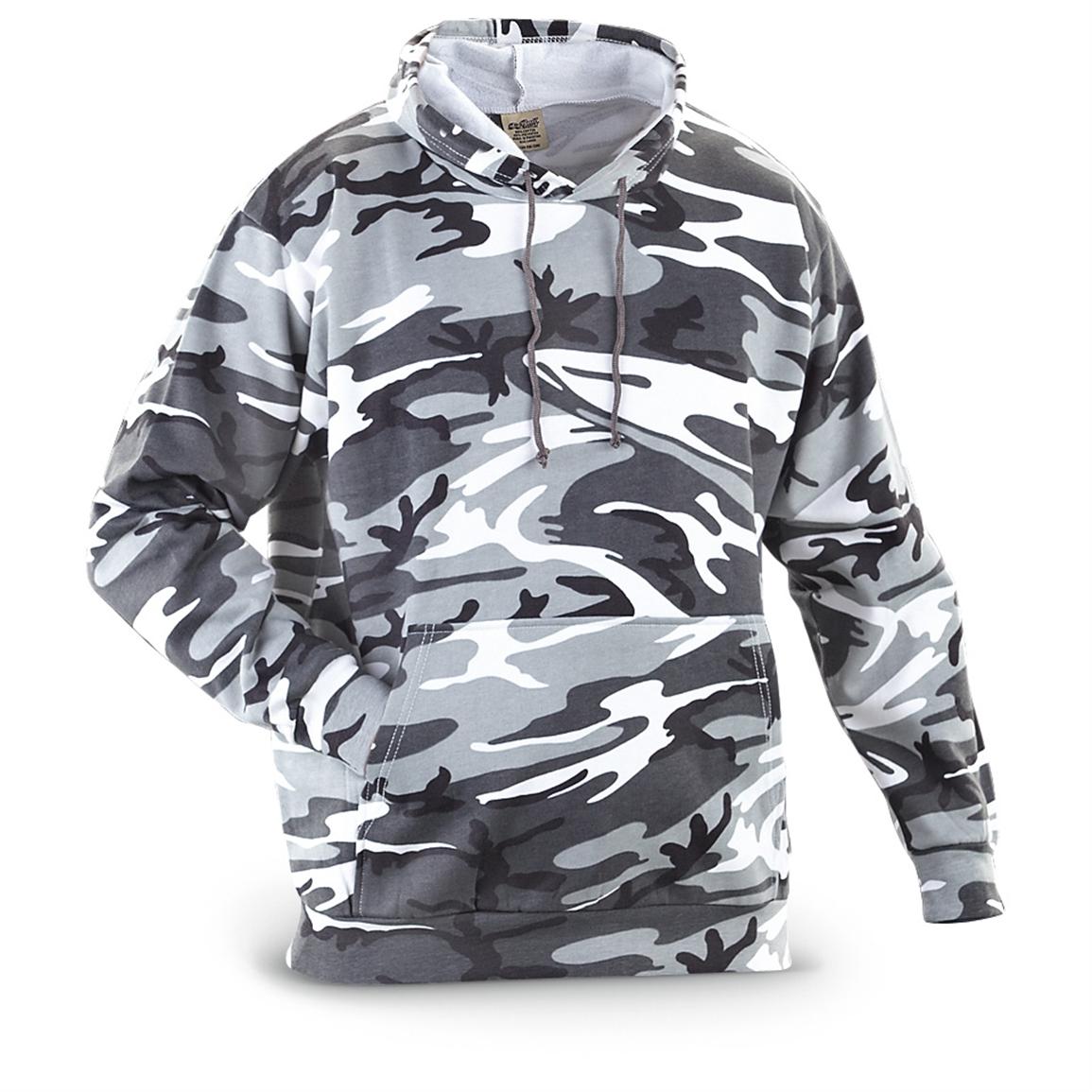 Camo Hooded Sweatshirt - 236432, Sweatshirts & Hoodies at Sportsman's Guide