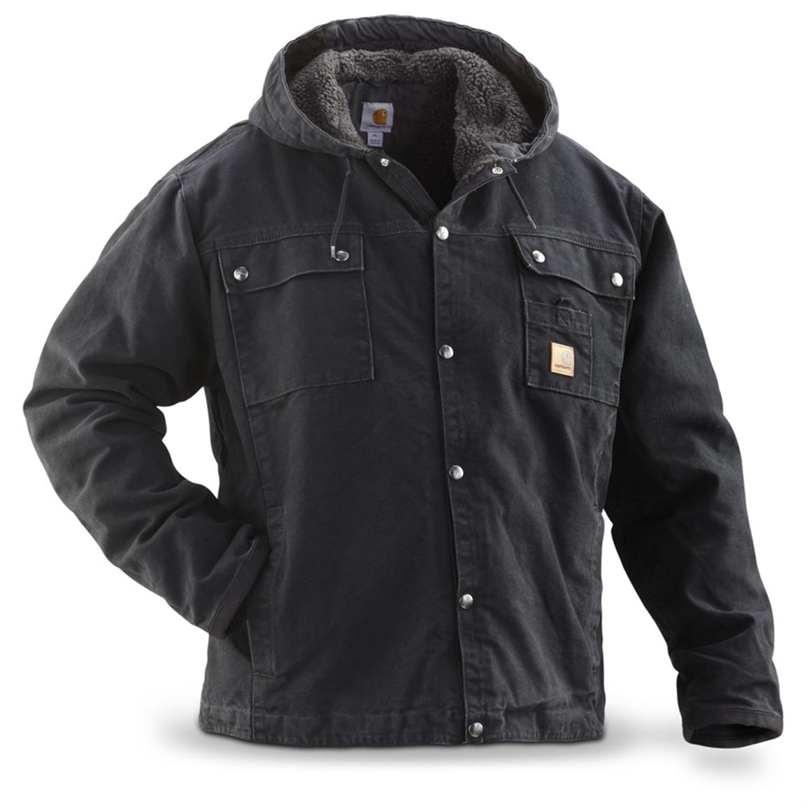 Carhartt Men's Multi-Pocket Sherpa Jacket - 236502, Insulated Jackets ...