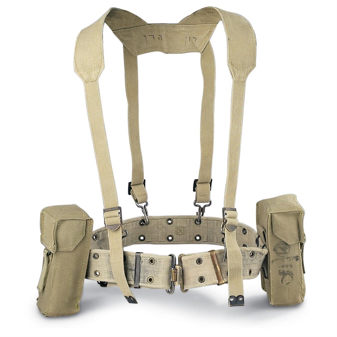 Israeli M16 / AR15 Pistol Belt & Pouch Set 24429, Shooting