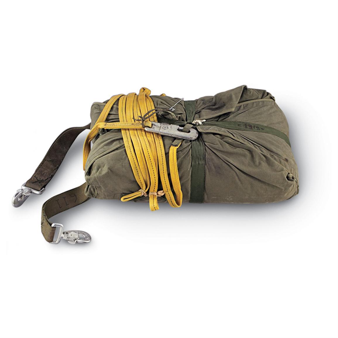 Used WWII-era U.S. Parachute In Pack - 25017, At Sportsman's Guide