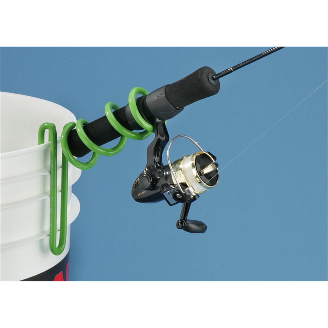 Bucket Ice Rod Holder 26863, Ice Fishing Accessories at