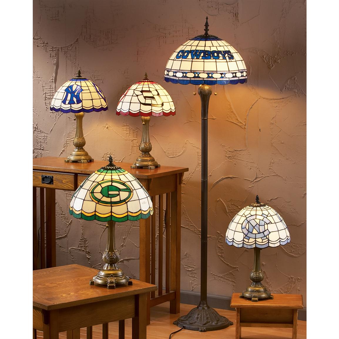 Licensed Nfl Table Lamps 48004, Pittsburgh Steelers Floor Lamp