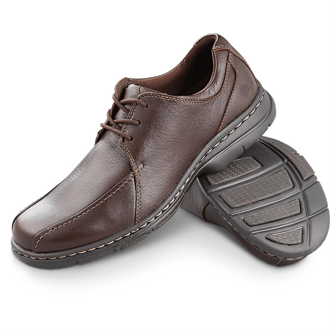 Men's Dunham® Brookfield Oxford Shoes, Brown - 281649, Casual Shoes at ...
