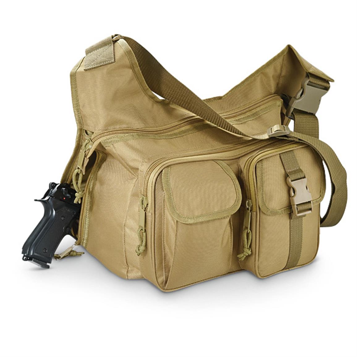 Concealed Carry Shoulder Sling Bag - 281912, Tote Bags at Sportsman's Guide