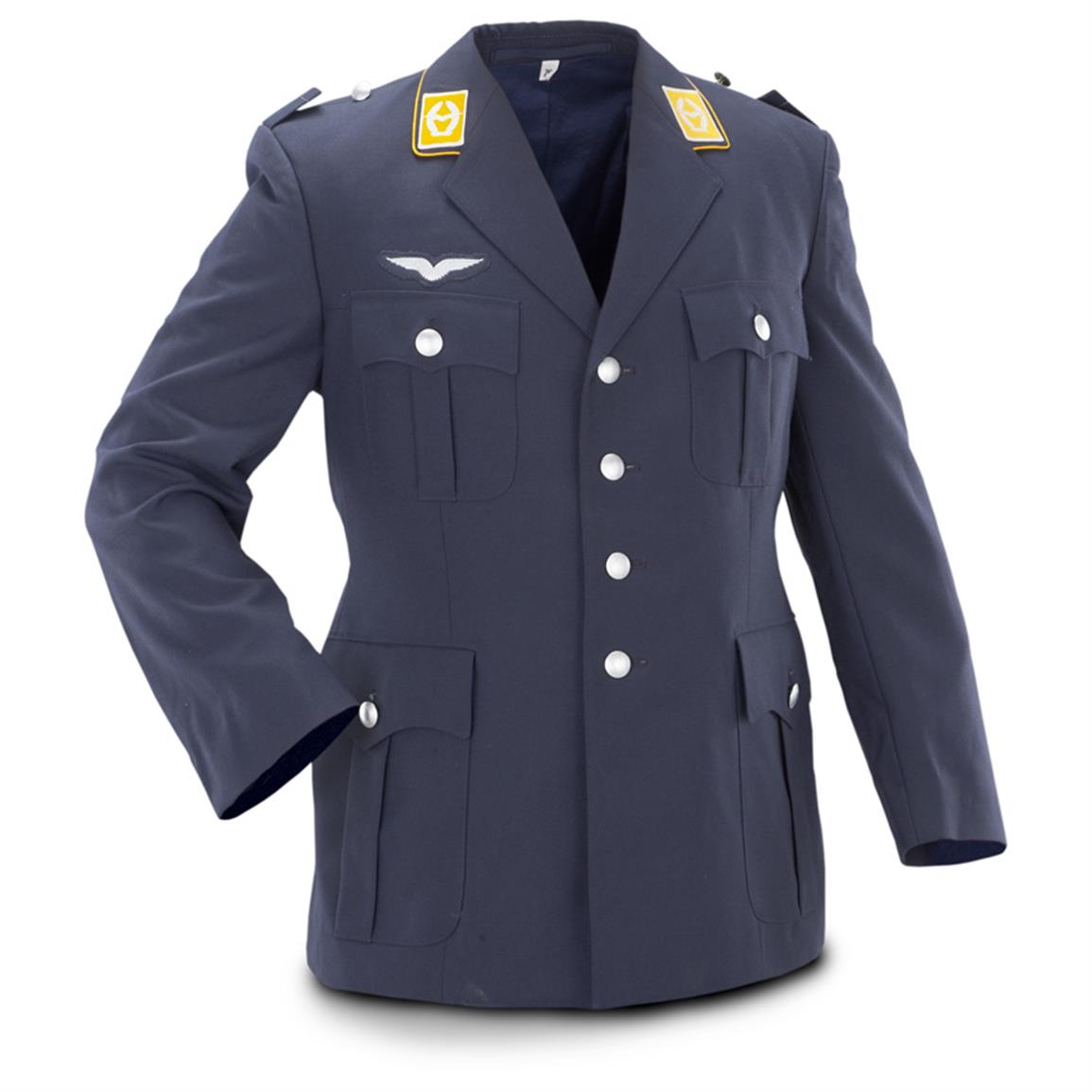 German Air Force Surplus Dress Tunic Jackets, 2 Pack, Like New 282260