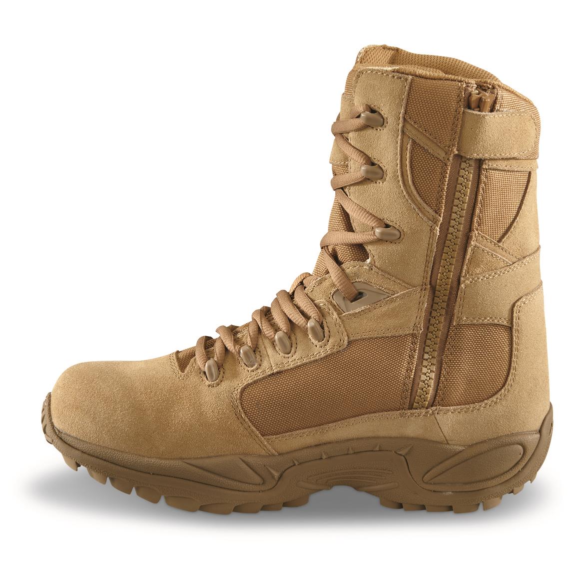 Mil-Tec French-style Canvas Commando Boots - 709139, Combat & Tactical ...