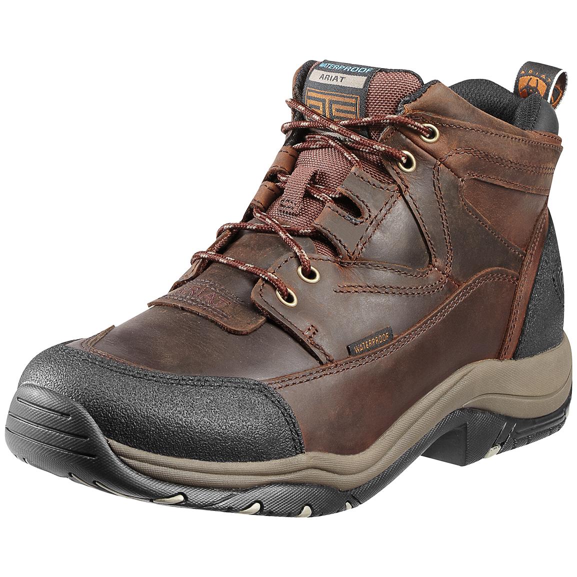 Men's Ariat® Terrain H2O Waterproof Boots - 282340, Hiking Boots ...