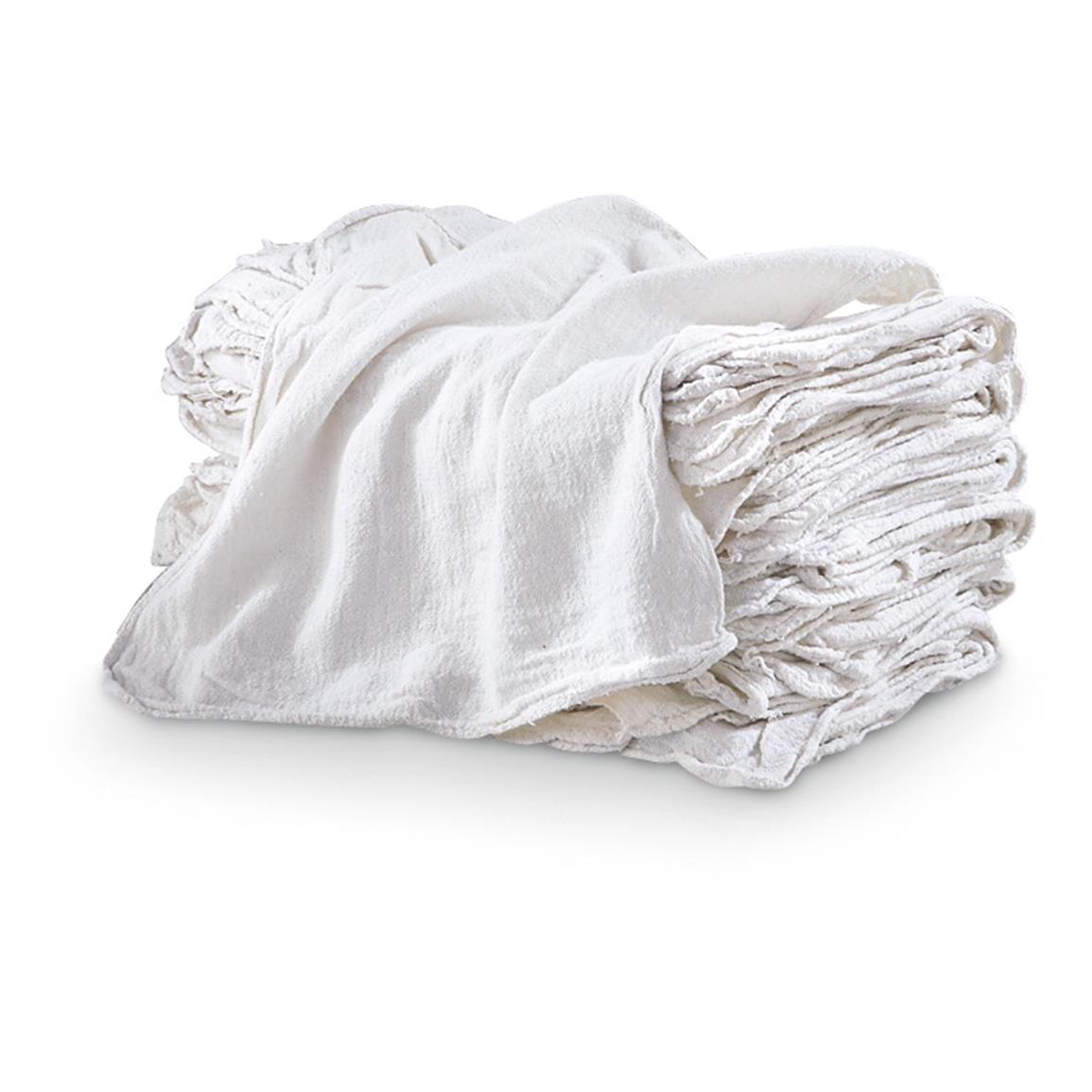 Military Surplus Wash Cloth Towels 20 Pack PREPPER POLISHING CLOTH U.S 