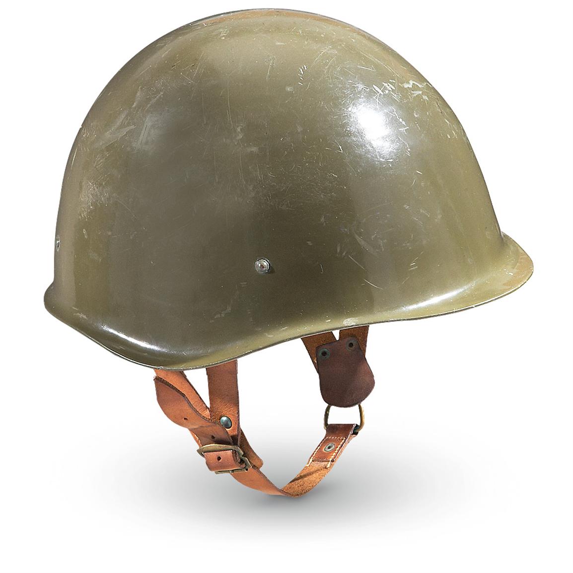 Hungarian Military Surplus Helmet, Used
