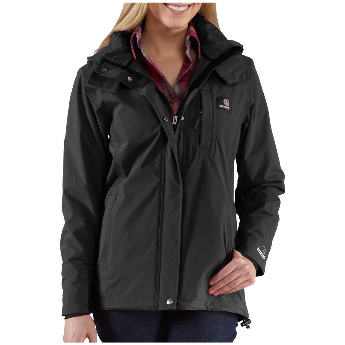 Download Women's Carhartt® Cascade Waterproof Hooded Jacket ...