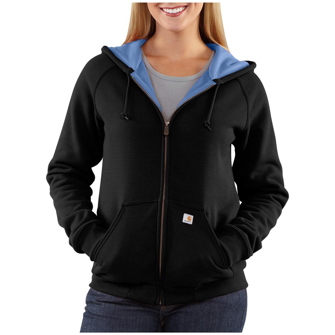 Women's Carhartt® Motor City Thermal-lined Hooded Sweatshirt - 282634 ...