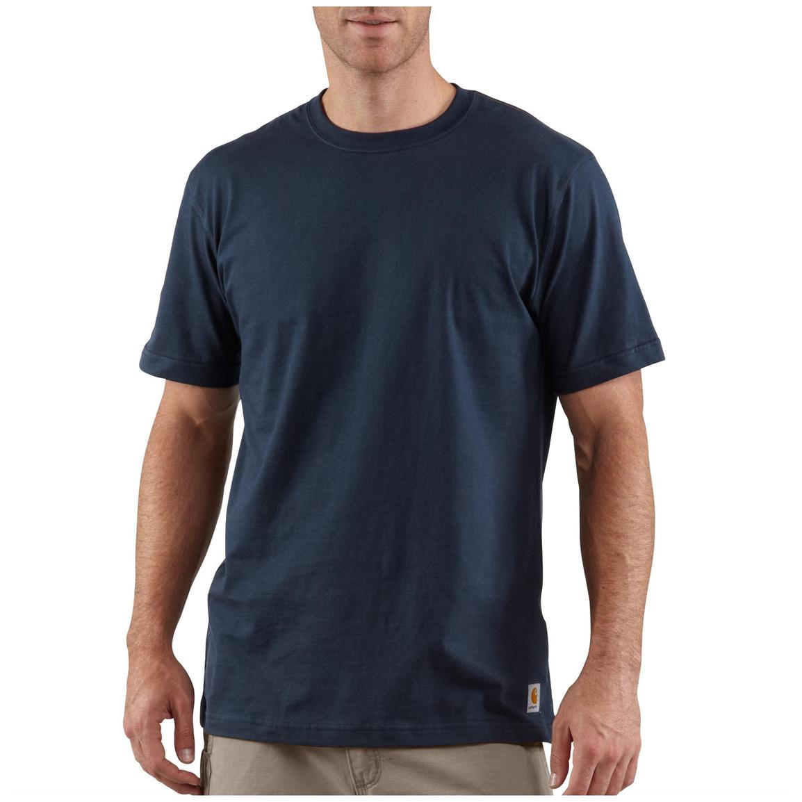 Men's Carhartt® Lightweight Cotton T-shirt - 282637, T-Shirts at ...