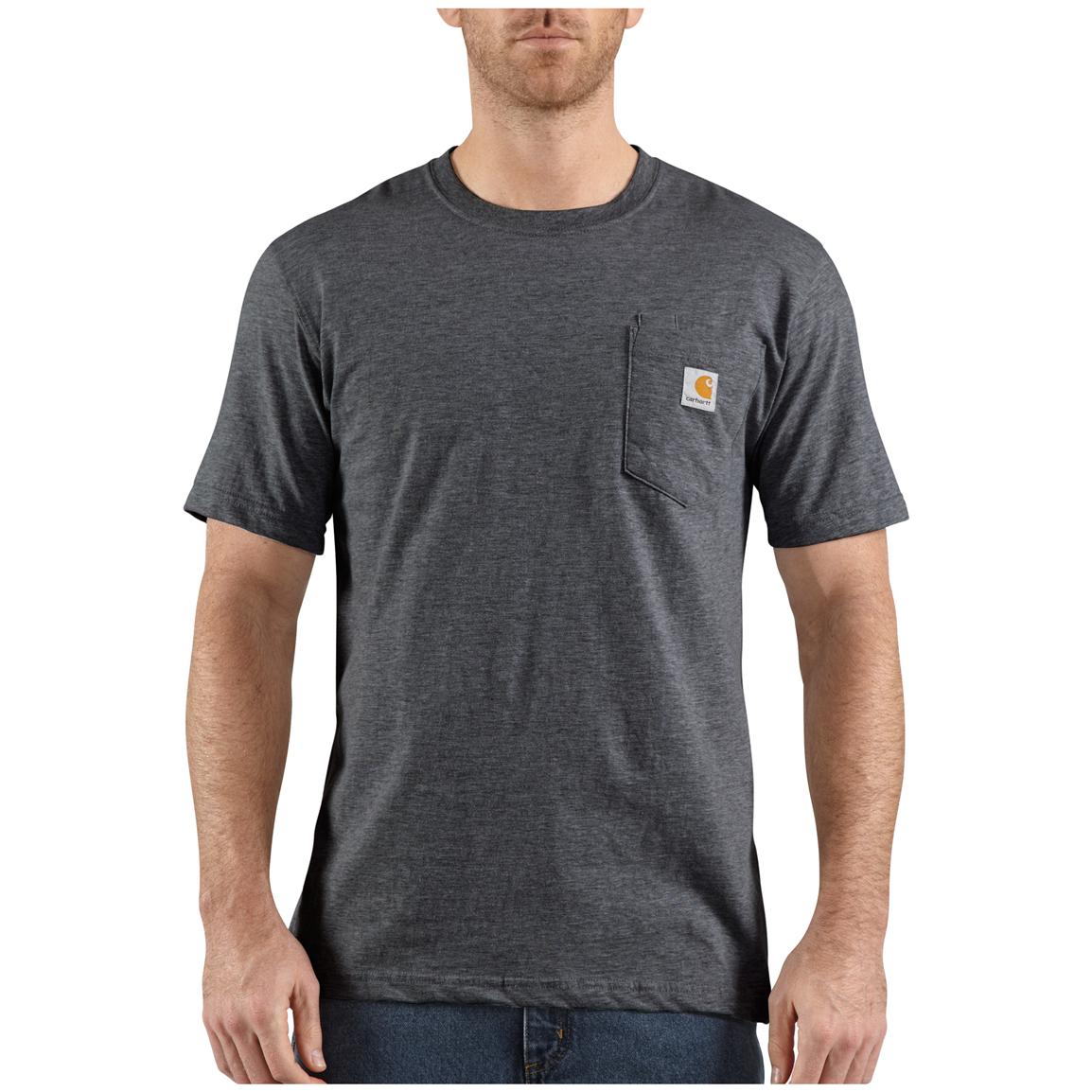 Men's Carhartt® Contractor's Work Pocket™ T - shirt - 282638, T-Shirts ...