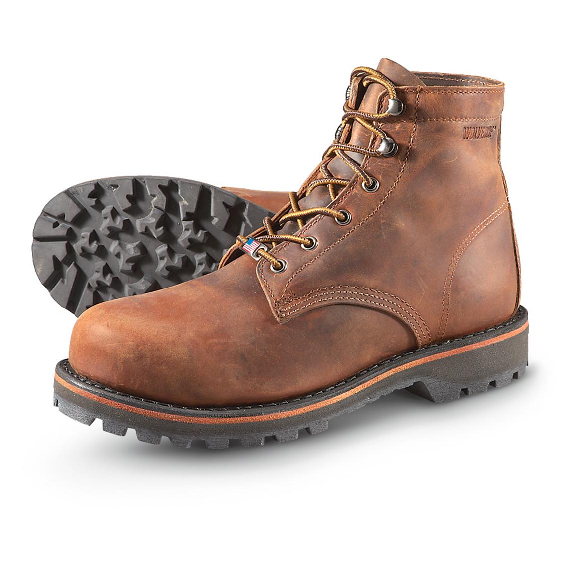 wolverine plainsman boots