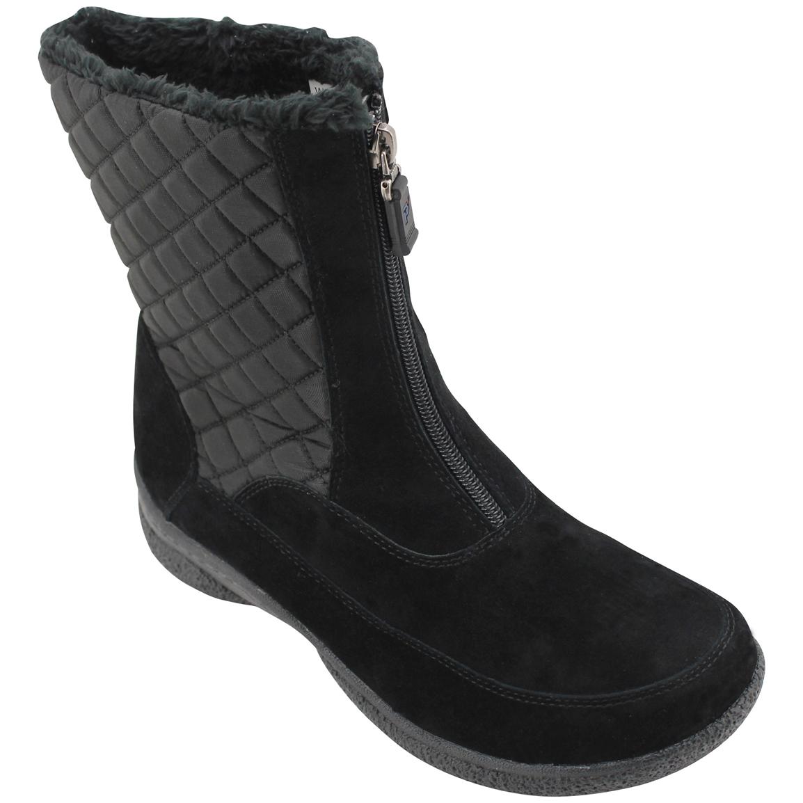 Women's Propet Alta Mid Zip Walking Boots - 282821, Winter & Snow Boots ...