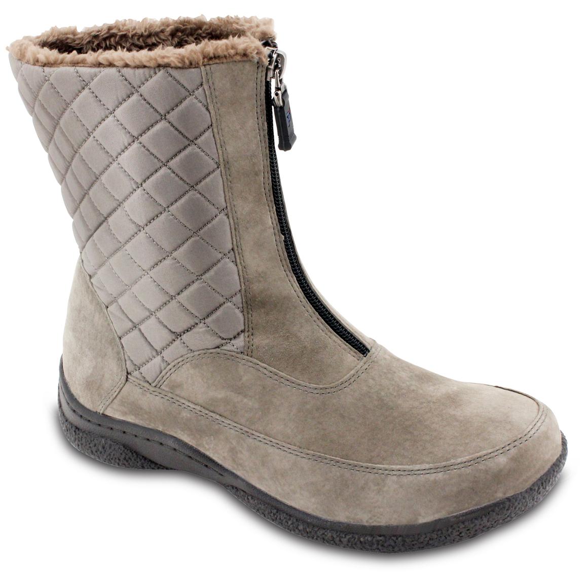 Women's Propet Alta Mid Zip Walking Boots - 282821, Winter & Snow Boots ...