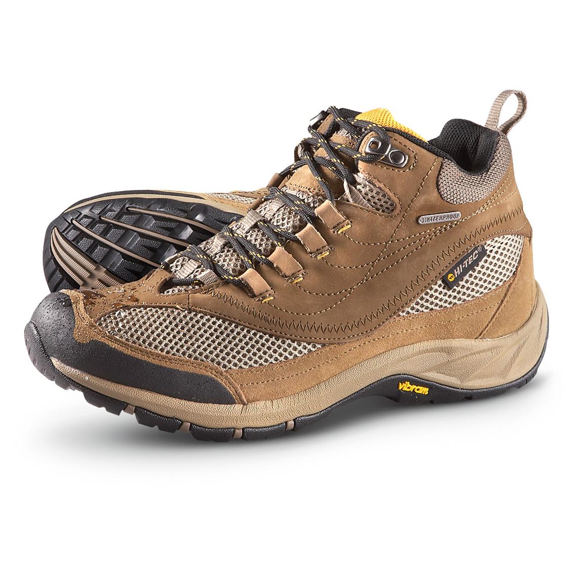Men's Hi - Tec® Storm Mid Hiking Boots, Smokey Brown - 282870, Hiking ...