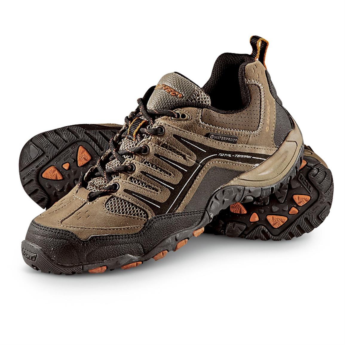 Men's Hi - Tec® Total Terrain Pursuit Hiking Shoes, Brown - 282871 ...