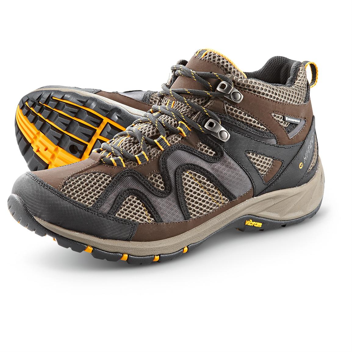 Men's Hi - Tec® Tornado Mid Hiking Boots, Dark Chocolate - 282872 ...