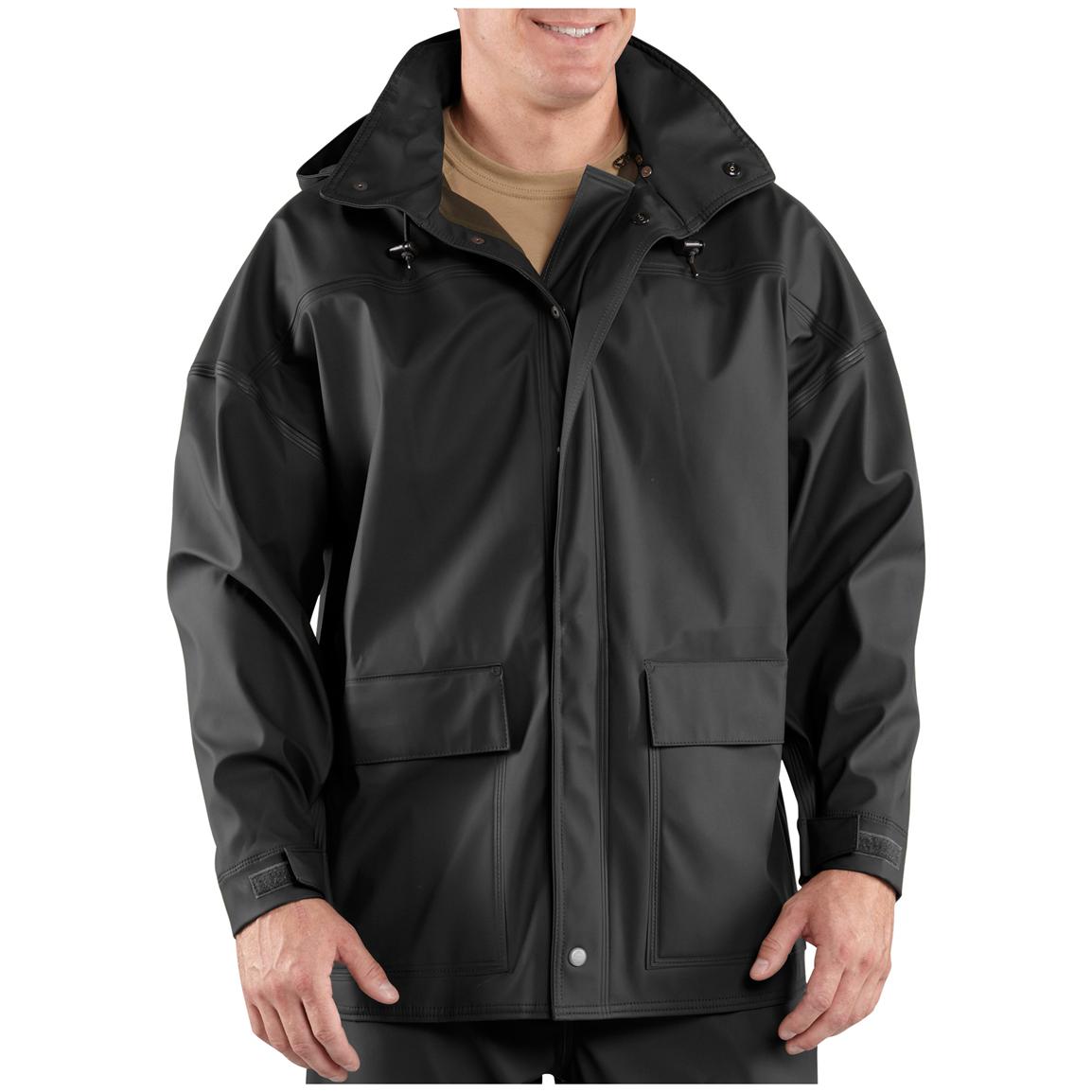 Men's Carhartt® Medford Work Coat - 282882, Rain Jackets & Rain Gear at ...