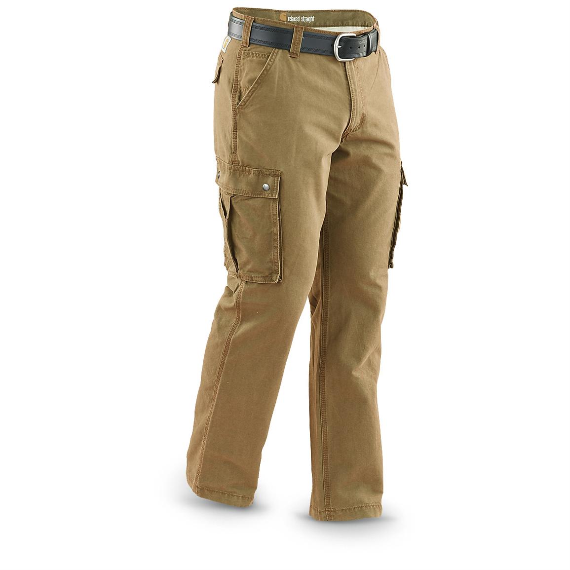 carhartt khaki cargo pants