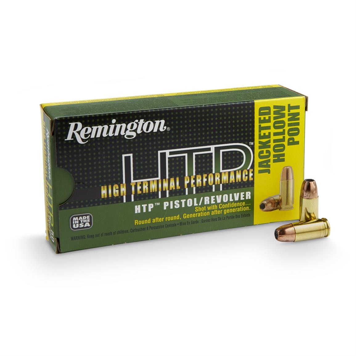 Remington High Terminal Performance 9mm Luger Jhp 115 Grain 50 Rounds 283132 9mm Ammo At 0330