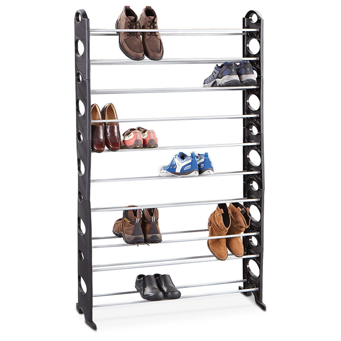 50 Pair Shoe Rack 283206, Housekeeping & Storage at