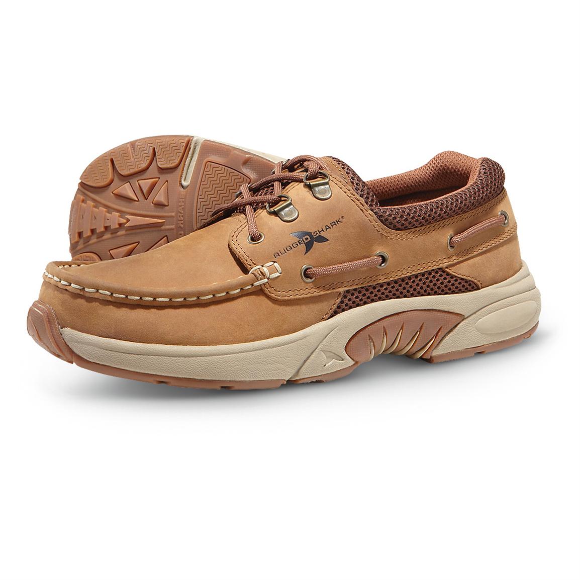 rugged shark classic boat shoes