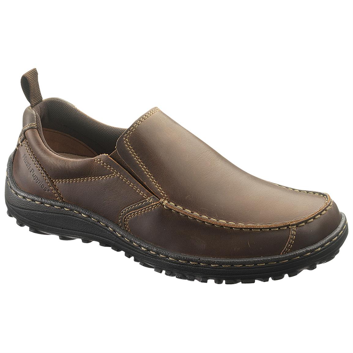 Men's Hush Puppies® Belfast Slip-On MT Shoes - 283720, Casual Shoes at Sportsman's Guide