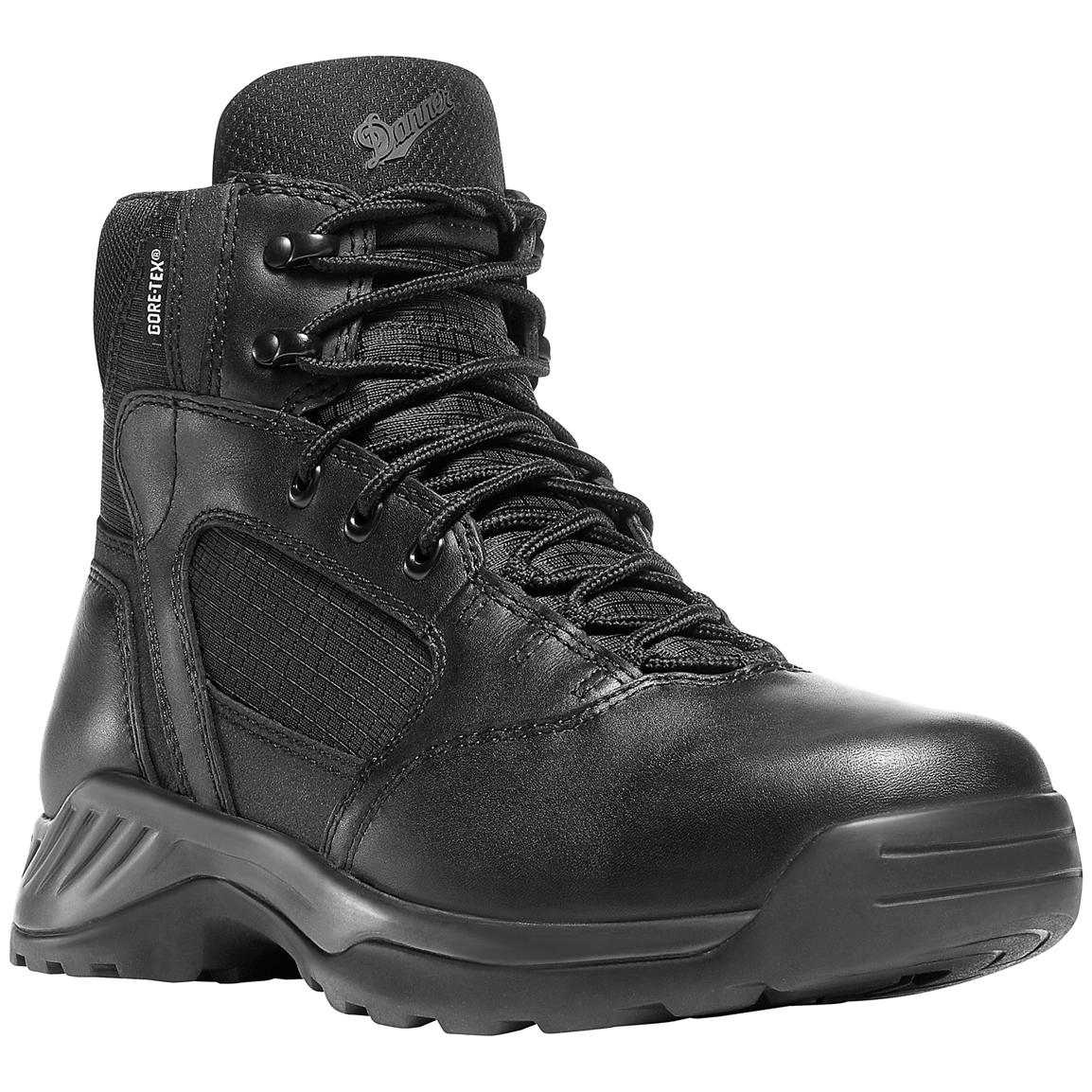 Men's 6 inch Danner® Kinetic Side-zip GTX® Uniform Boots, Black