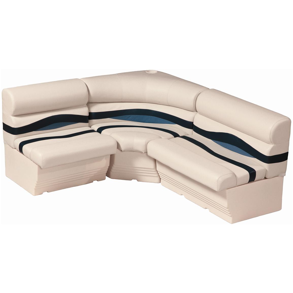Wise Premier Pontoon Rear L Style Seating For 8 Rear Entry