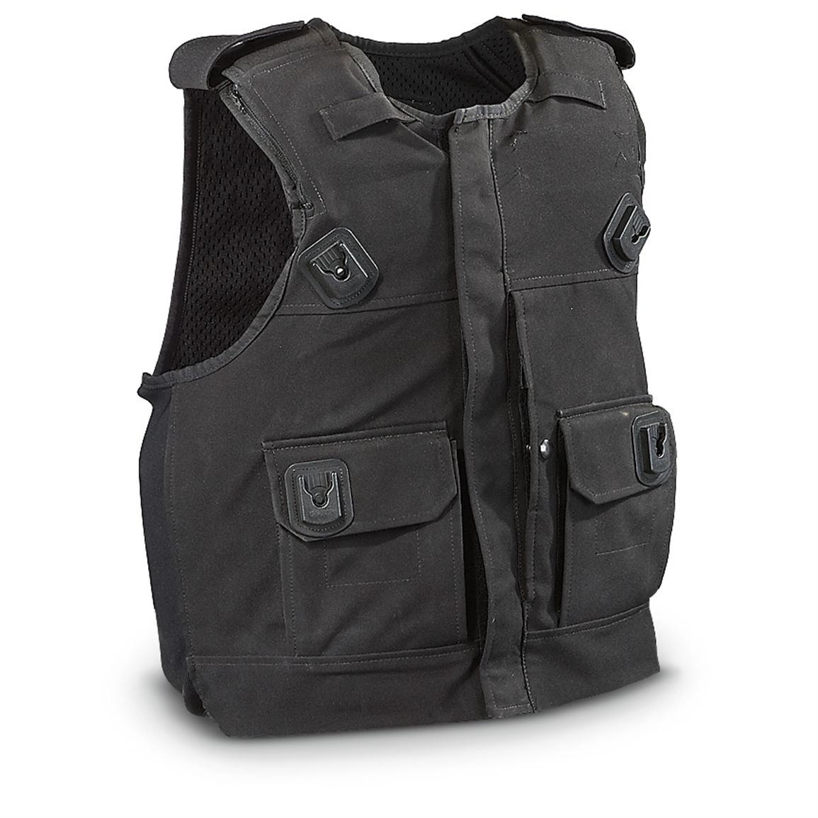 Used British Military Surplus Ballistic and Stab-proof Vest, Black - 291986, Tactical Clothing ...