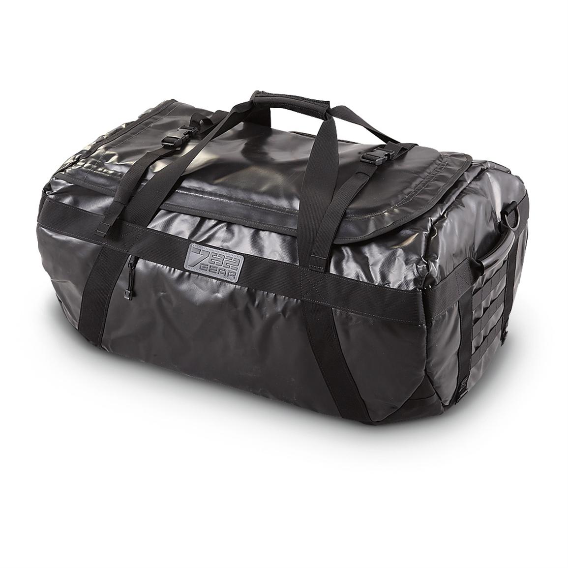 782 Brand™ Waterproof Hi-tech Tactical Duffel Bag, Black - 292041, at Sportsman&#39;s Guide