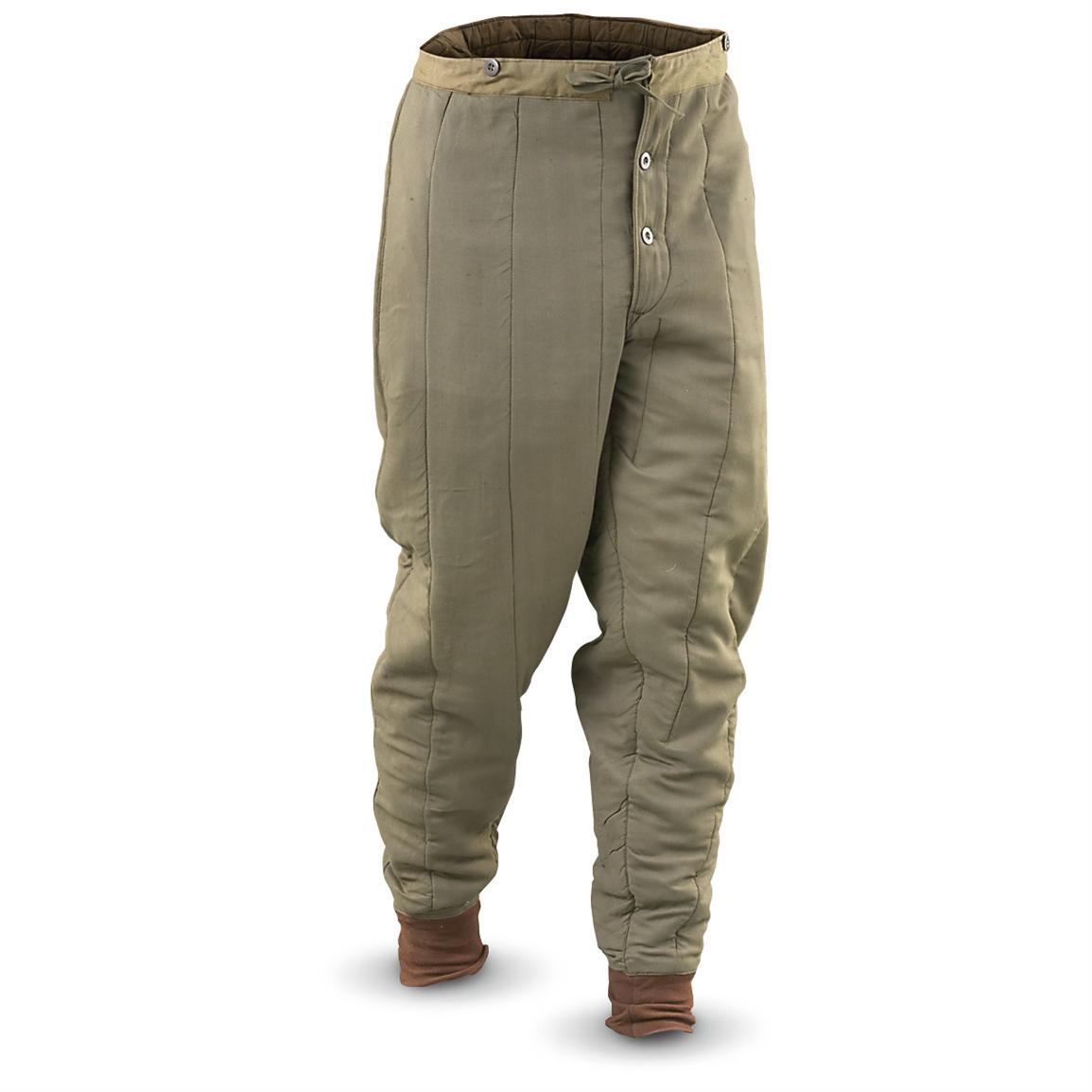 Czech Military Surplus M60 Thermal Pant Liners, 6 Pack, New - 292062 ...