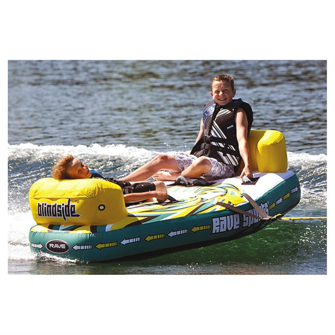 Rave Sports Blindside 2Person Towable 292642, Tubes & Towables at